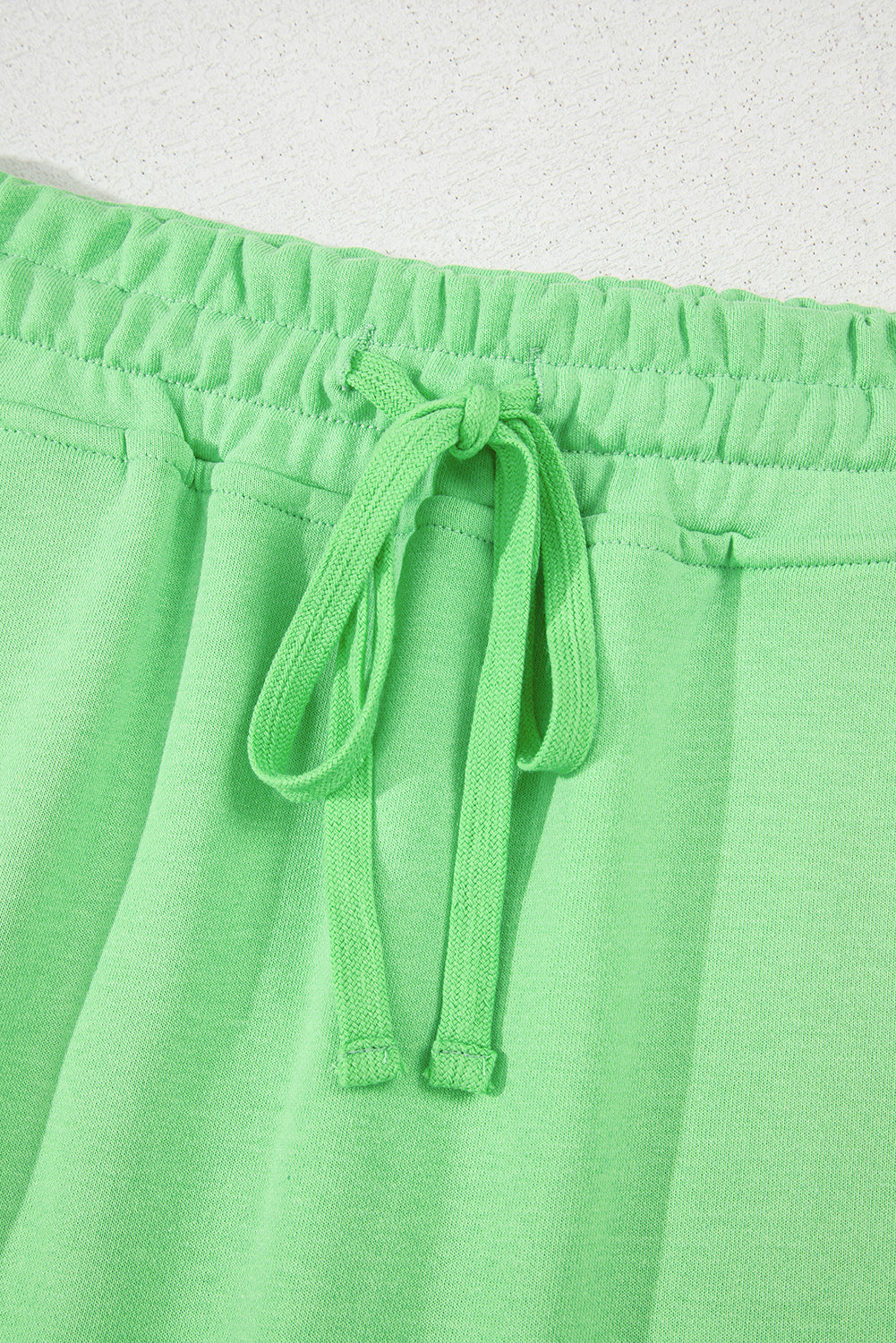 French Terry Drawstring Mini Skort