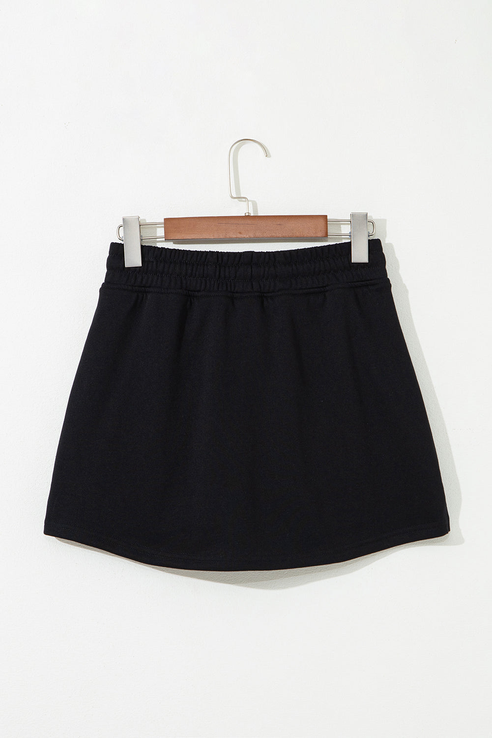French Terry Drawstring Mini Skort