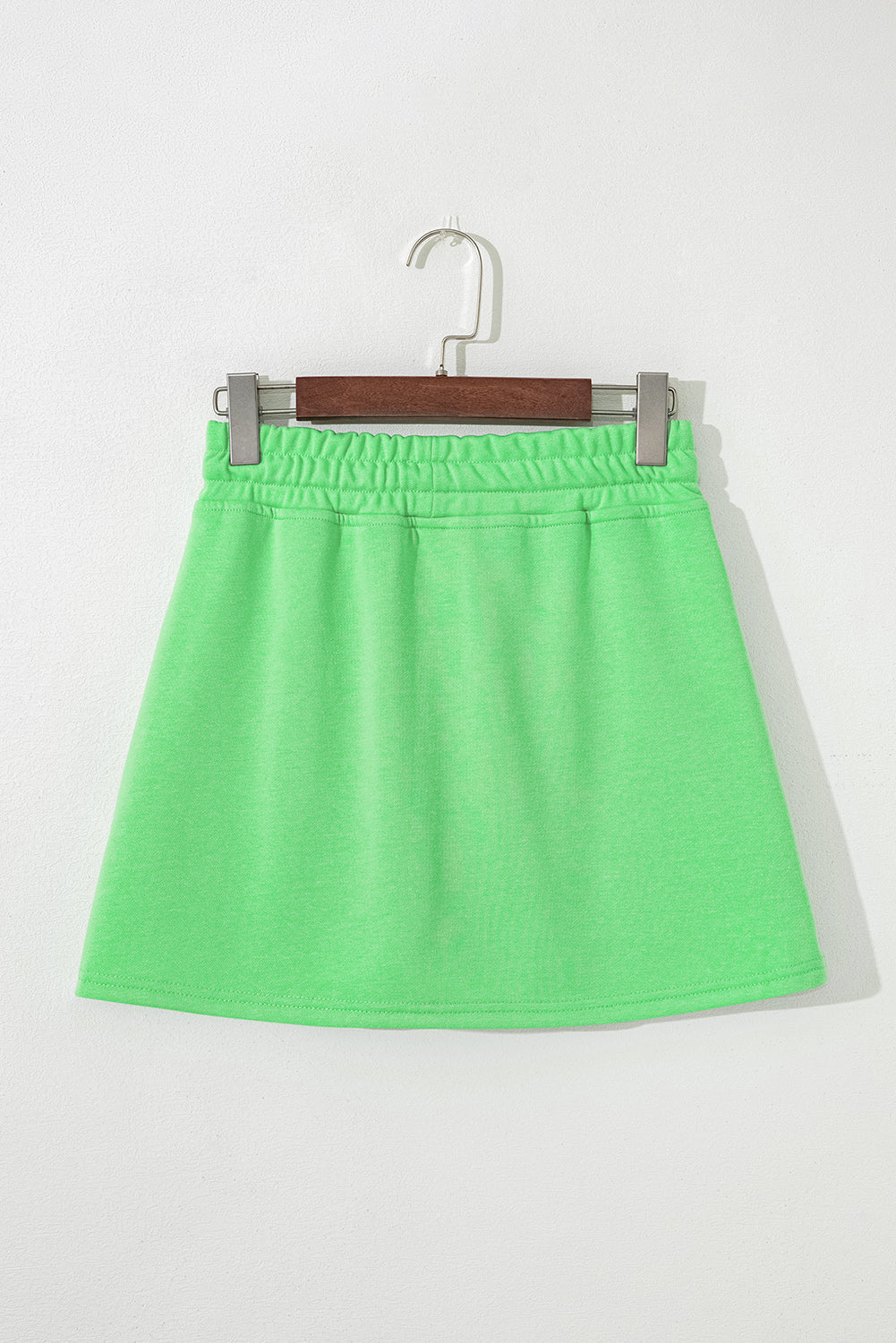 French Terry Drawstring Mini Skort