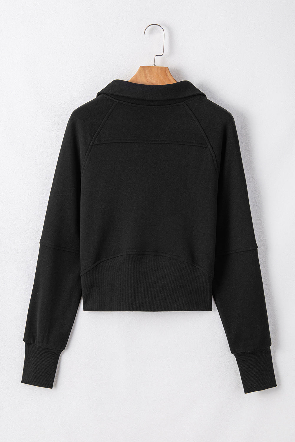 Fleece Lined Zip-Up Sweatshirt