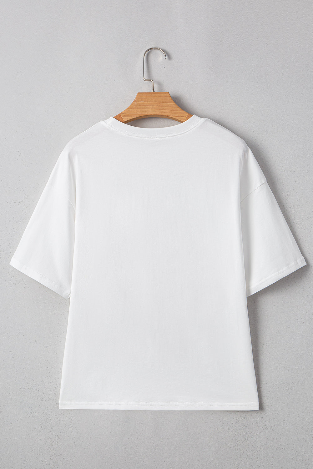 Flag Bow Crewneck Graphic Tee