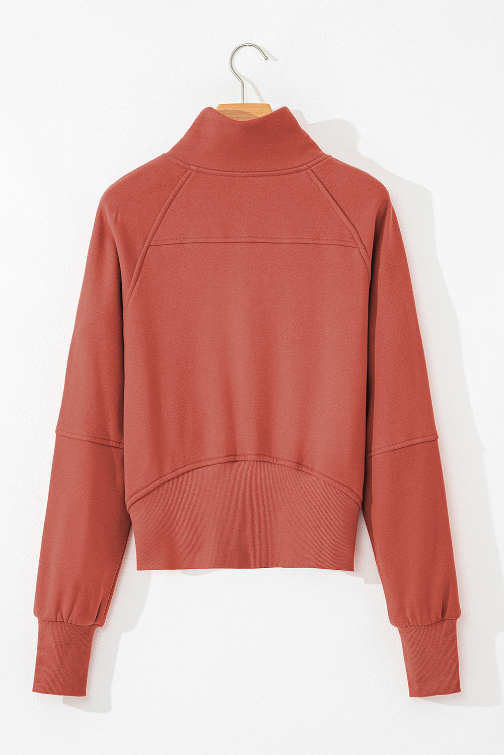 Fleece Lined Zip-Up Sweatshirt