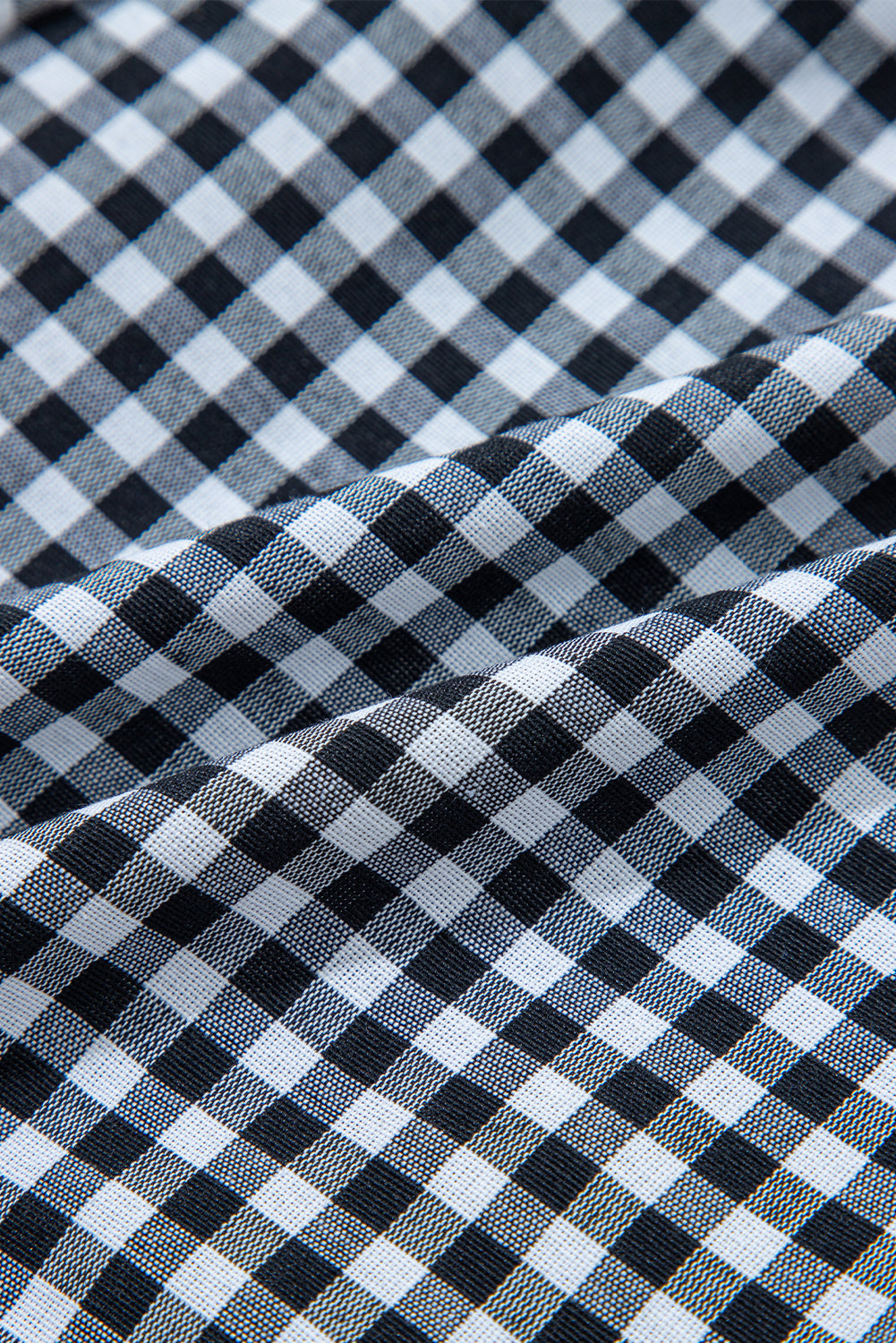 Gingham High Waist Shorts