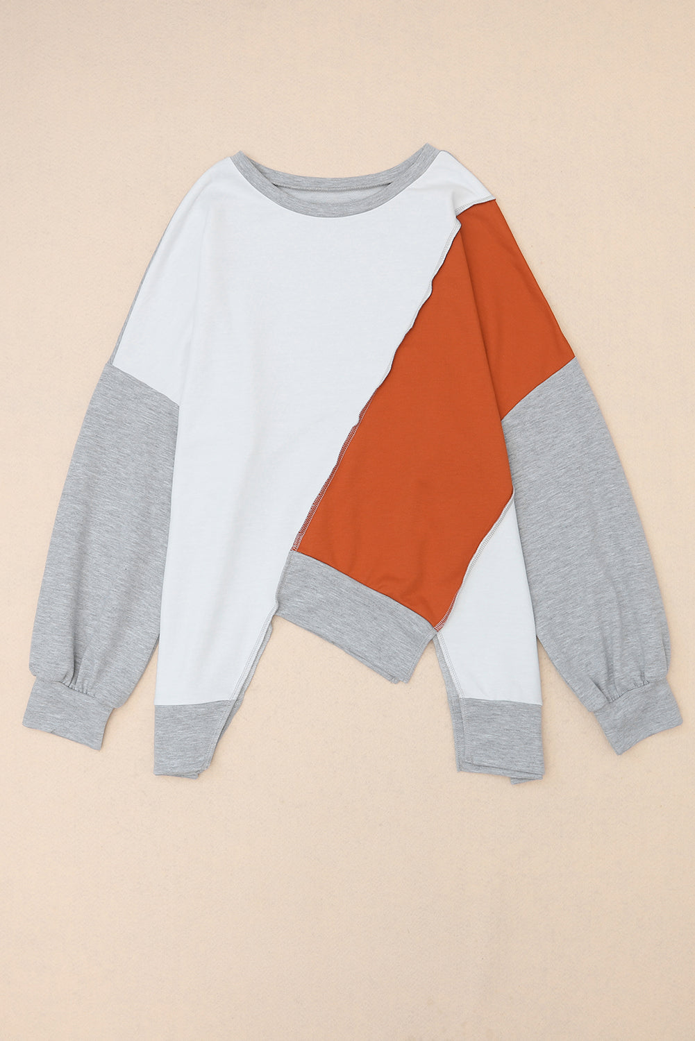 Colorblock Long Sleeve Top