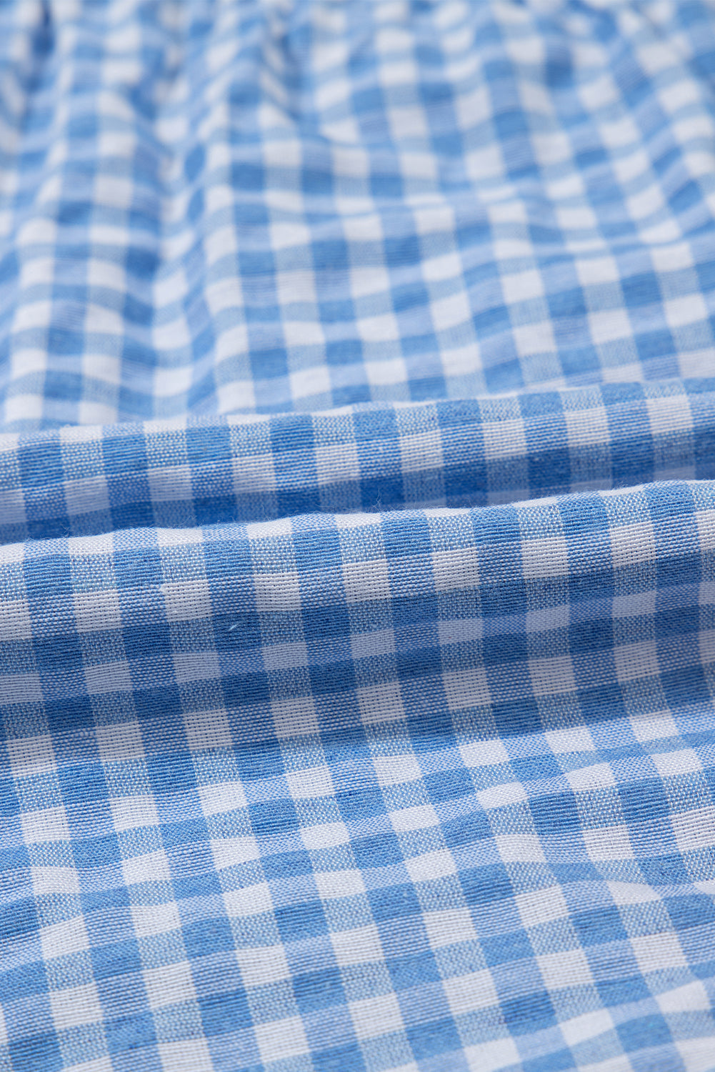 Gingham High Waist Shorts