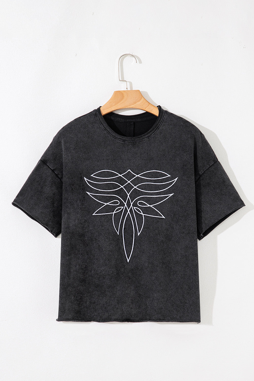 Western Floral Mineral Wash T-Shirt