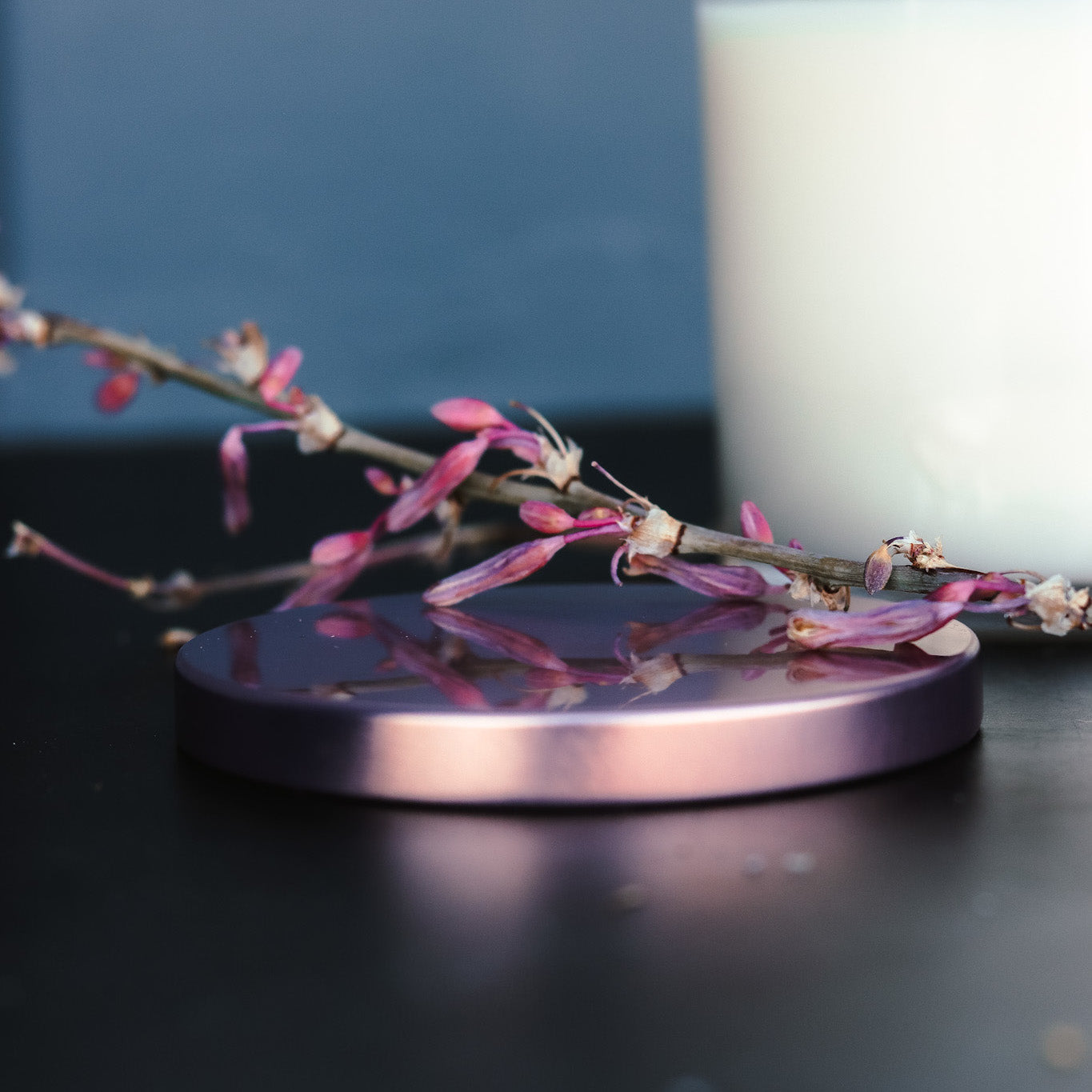 Peppered Suede - 9 oz Whiskey Glass Candle