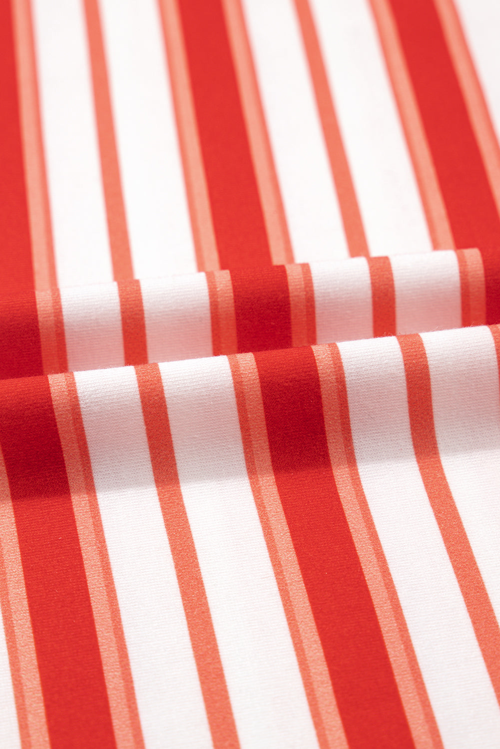 Stripe Contrast Trim Raglan T-Shirt