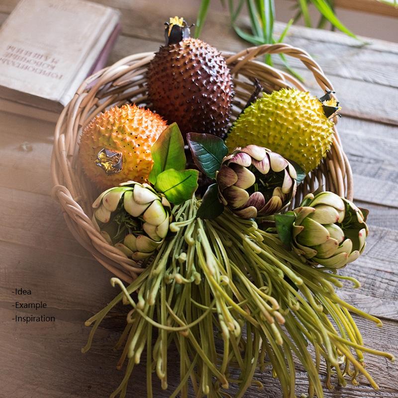 Artificial Fruit Thorn Pear Randomly Picked Set of 3