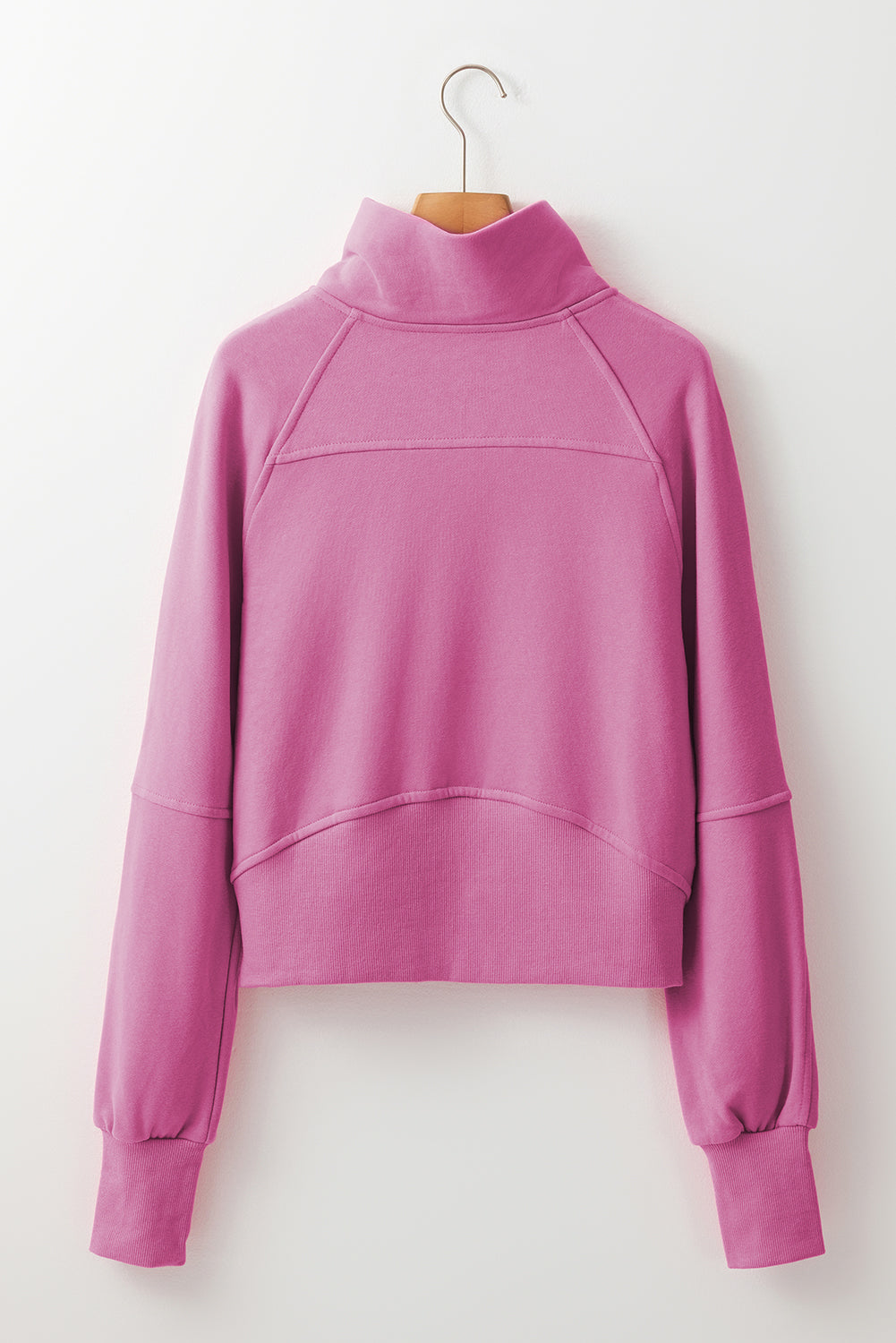Fleece Lined Zip-Up Sweatshirt