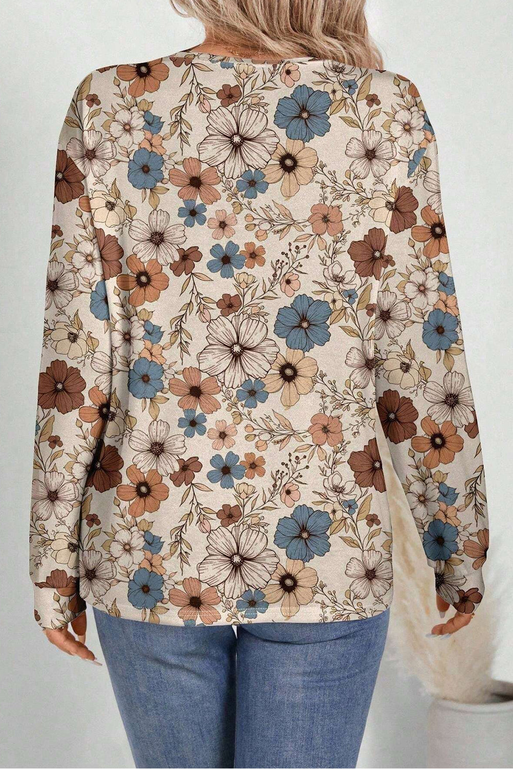 Floral Long Sleeve T-Shirt