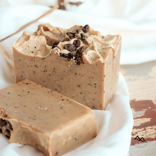 All Natural Cold Process Handmade Bar Soap - Coffee House