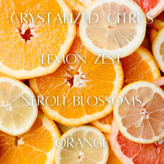 Crystalized Citrus - 5.5 oz Wax Melts