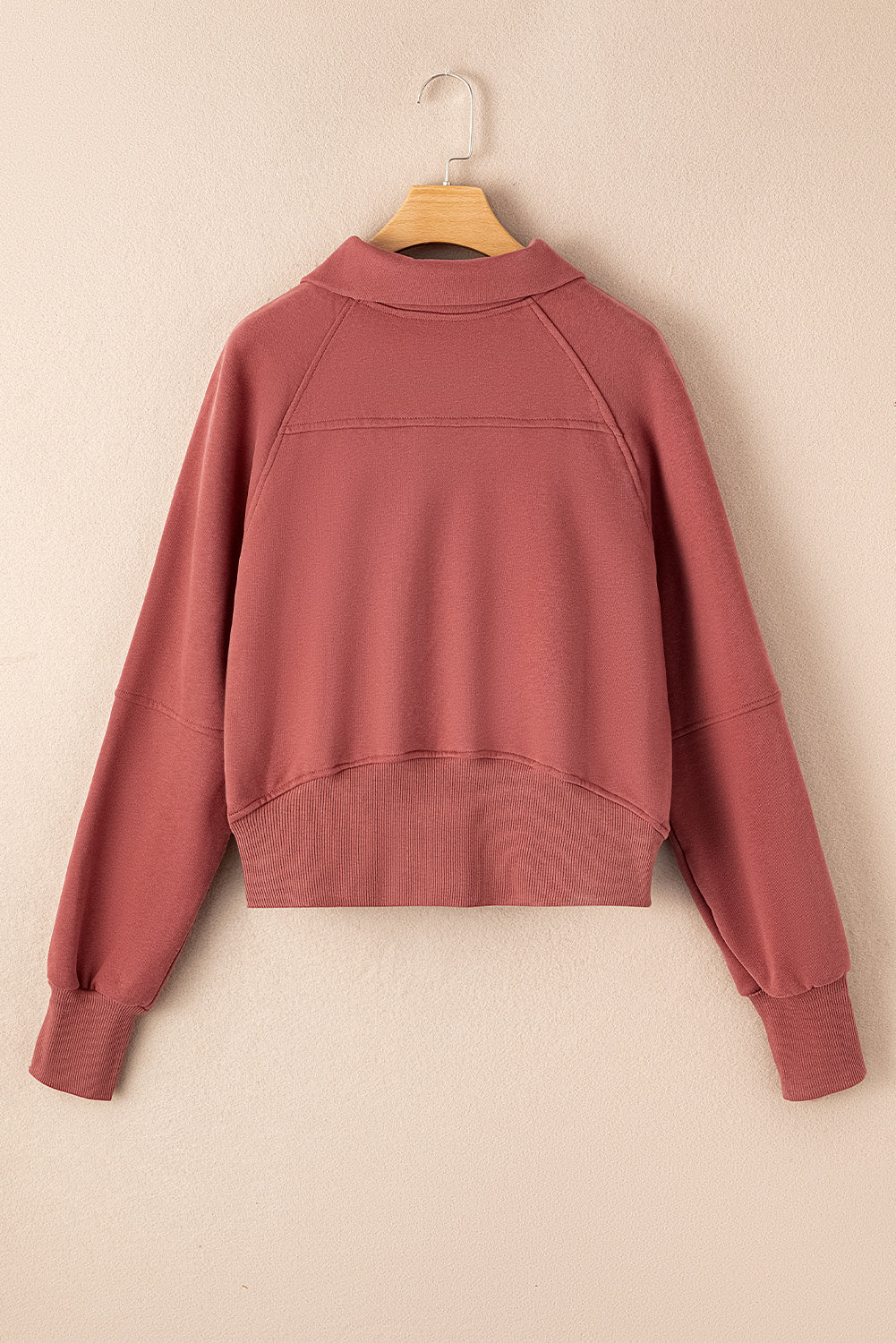 Fleece Lined Zip-Up Sweatshirt