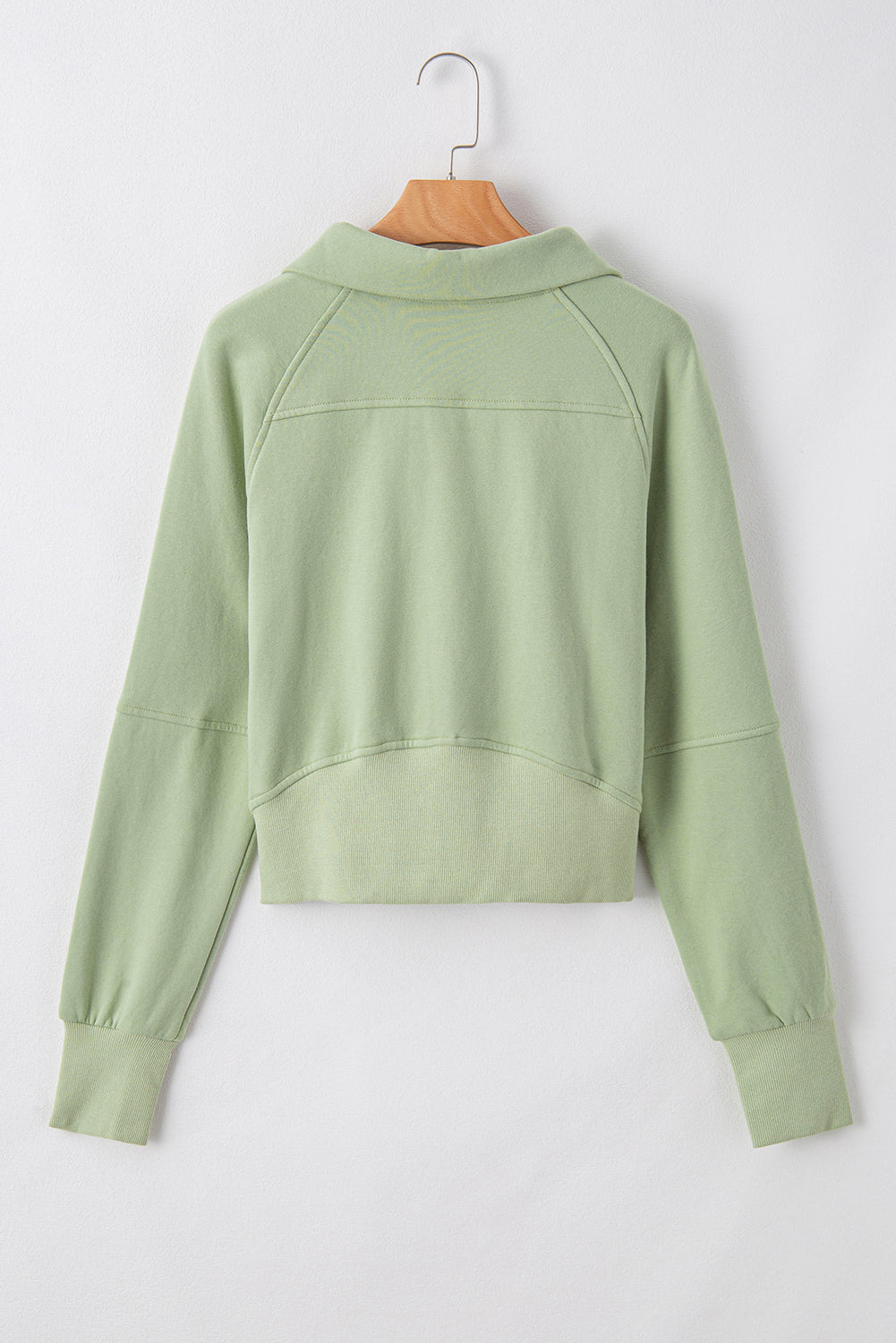Fleece Lined Zip-Up Sweatshirt