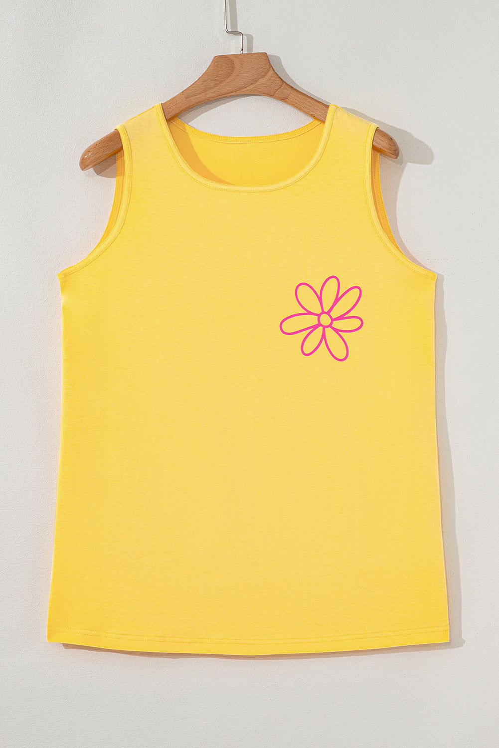 Sun Sleeveless Graphic Tank Top