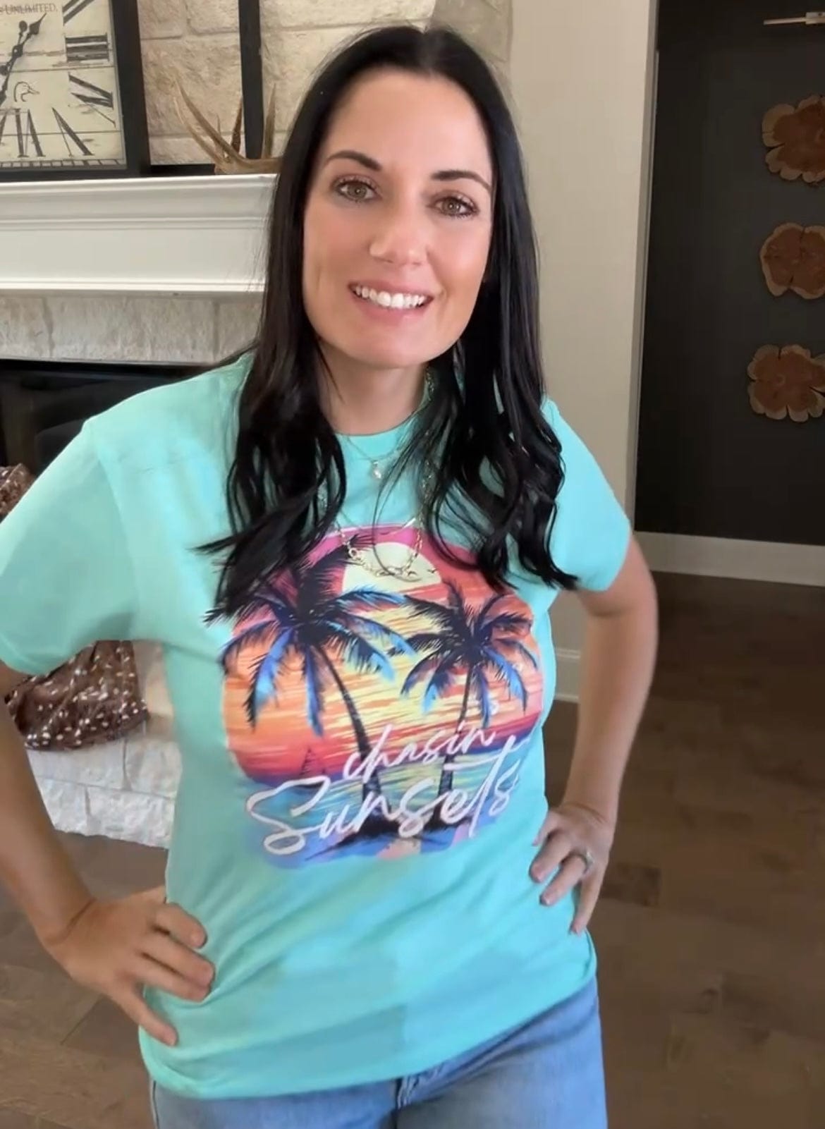 Chasin Sunsets Graphic Tee