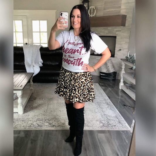 I Gotta Good Heart But This Mouth Graphic Tee