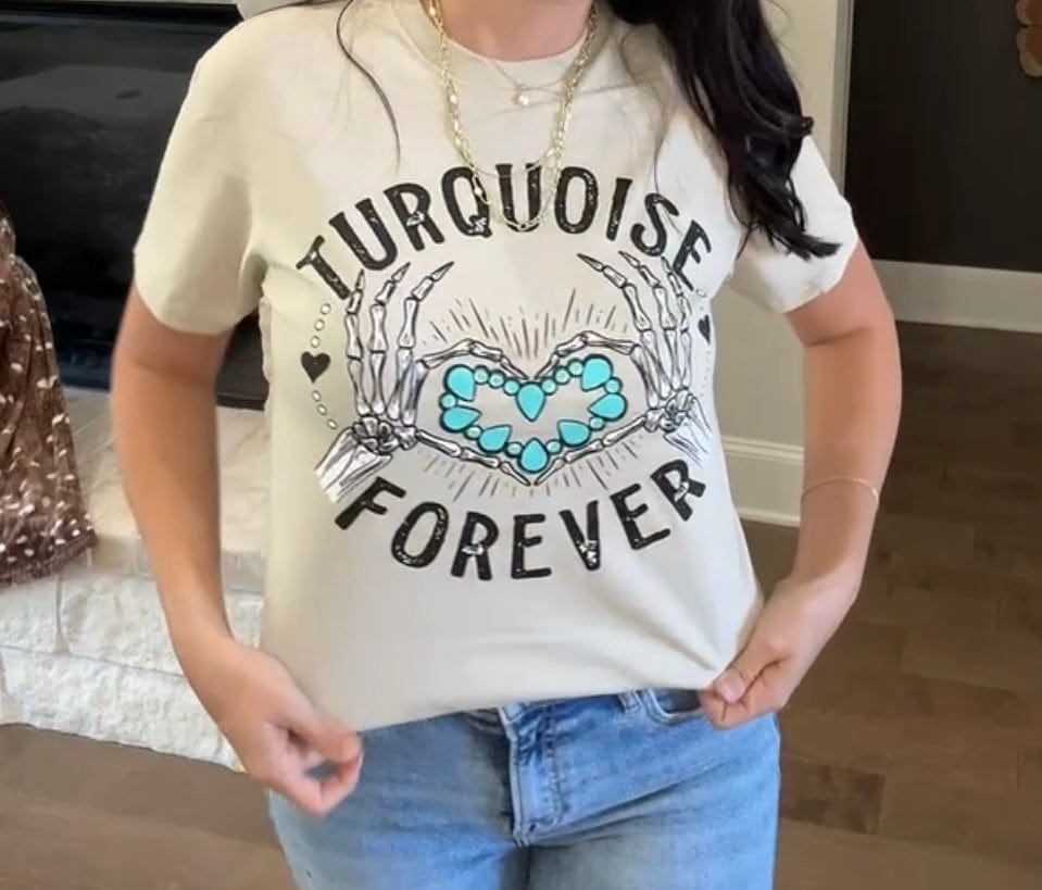 Turquoise Forever Graphic Tee