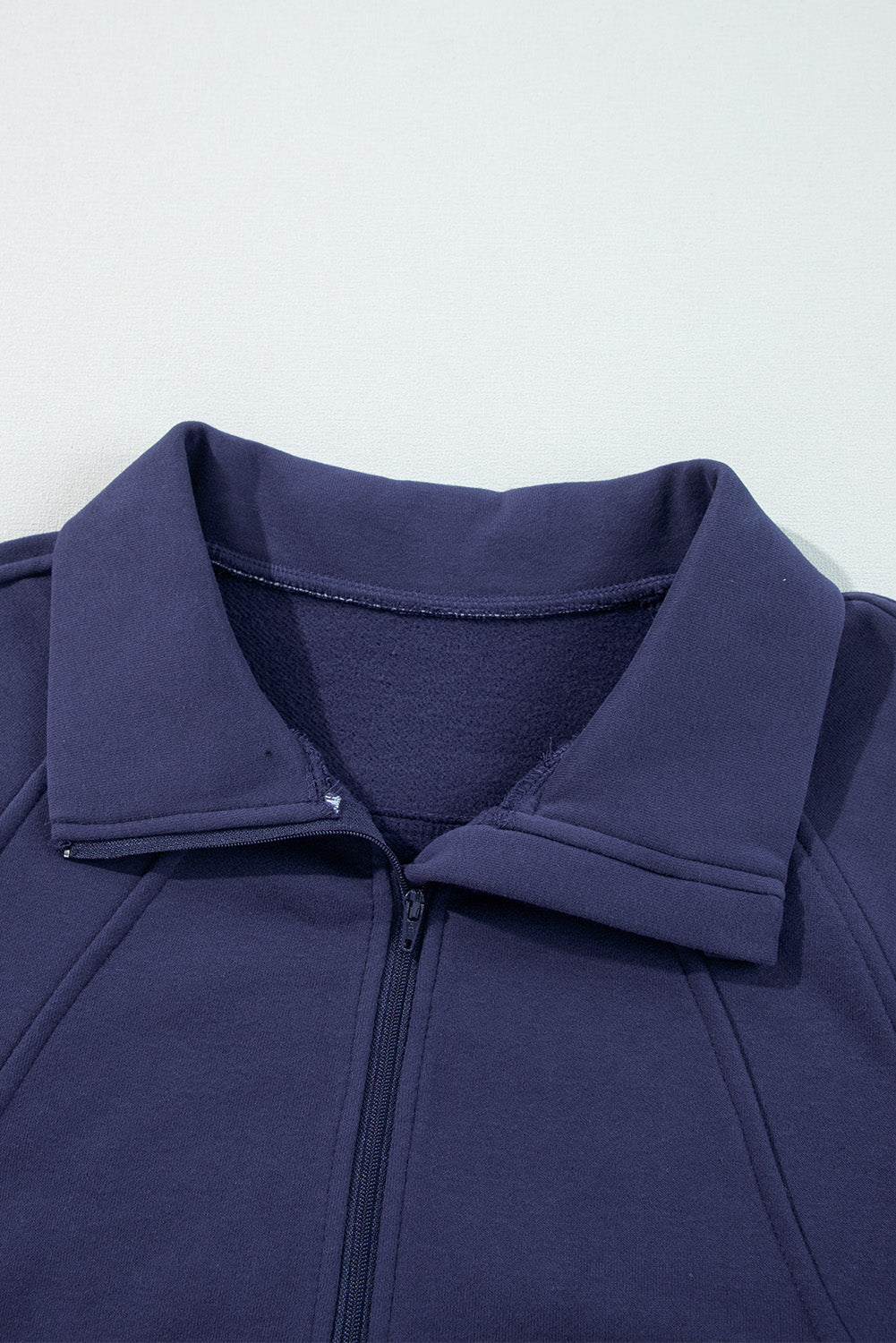 Fleece Lined Zip-Up Sweatshirt