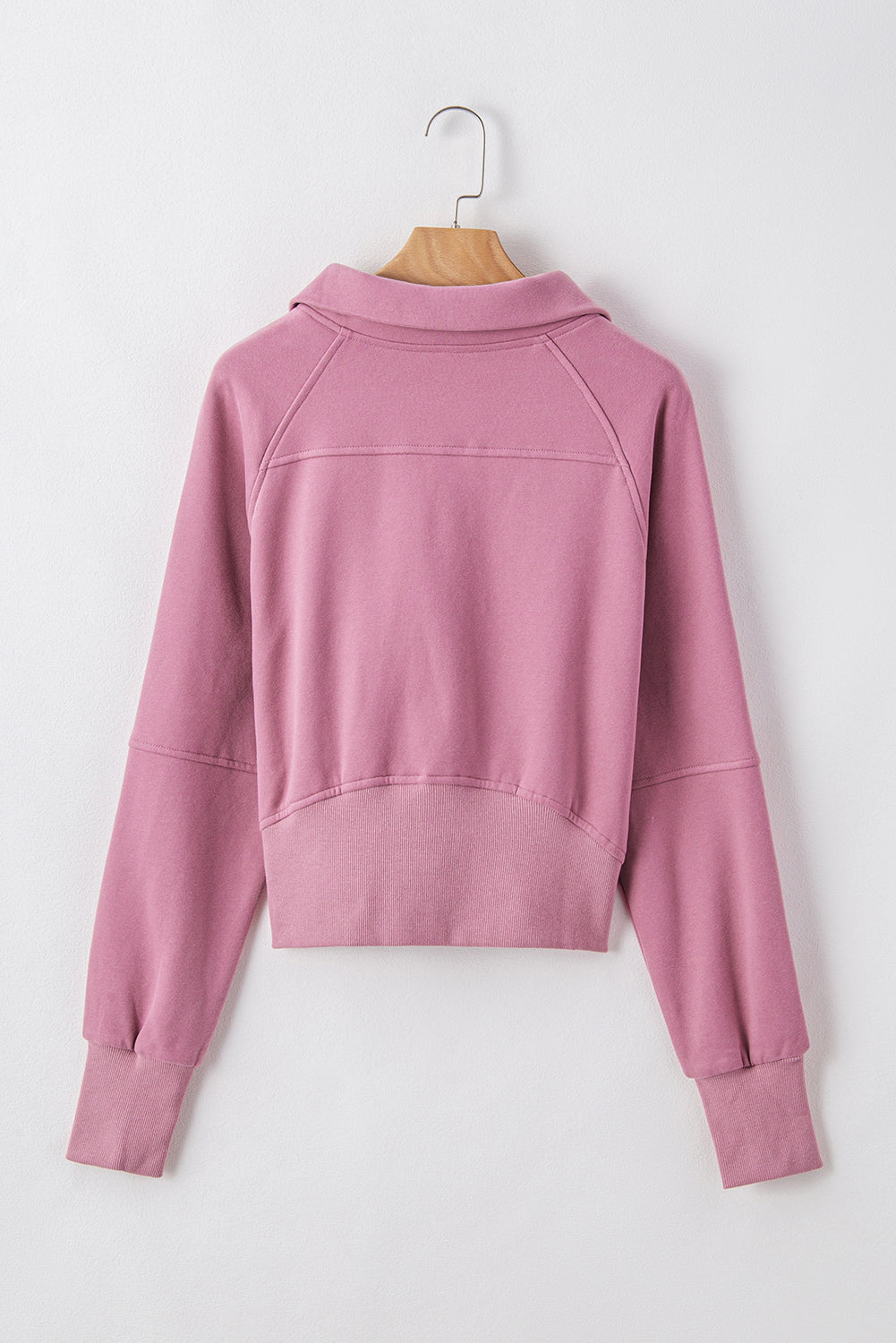 Fleece Lined Zip-Up Sweatshirt