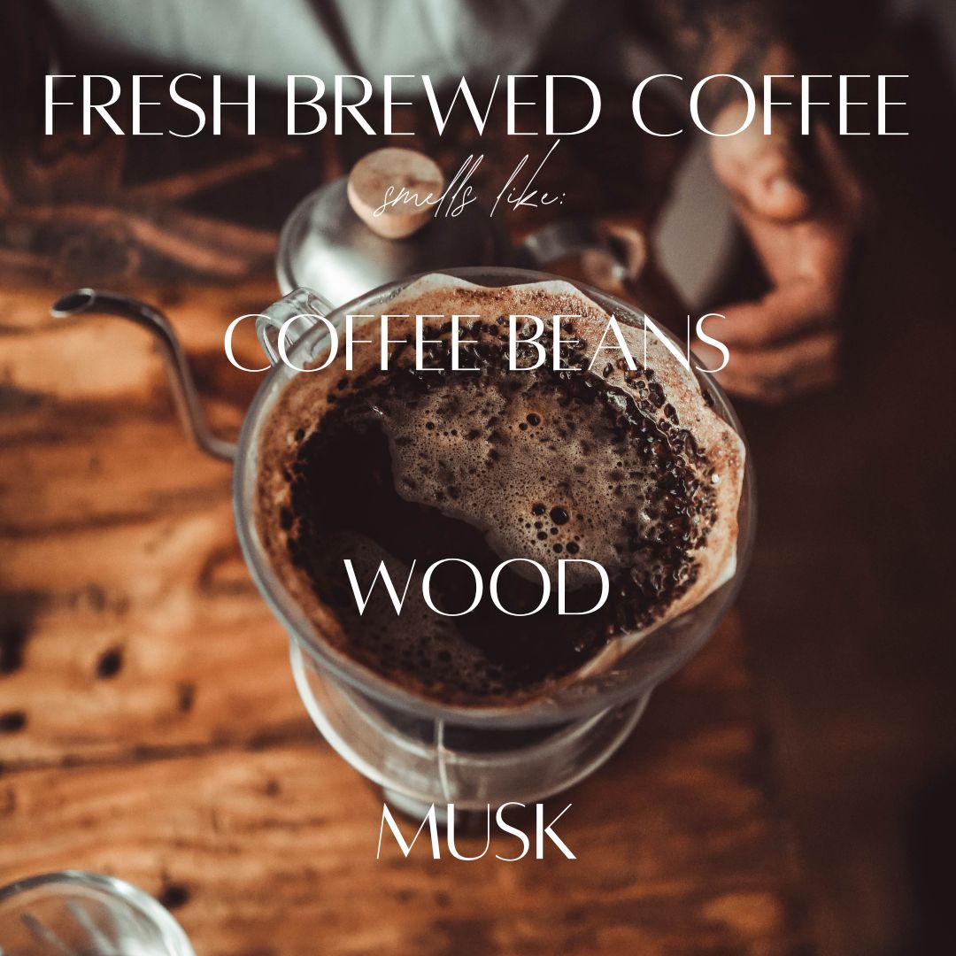 13 oz Mason Jar Soy Candle - Fresh Brewed Coffee