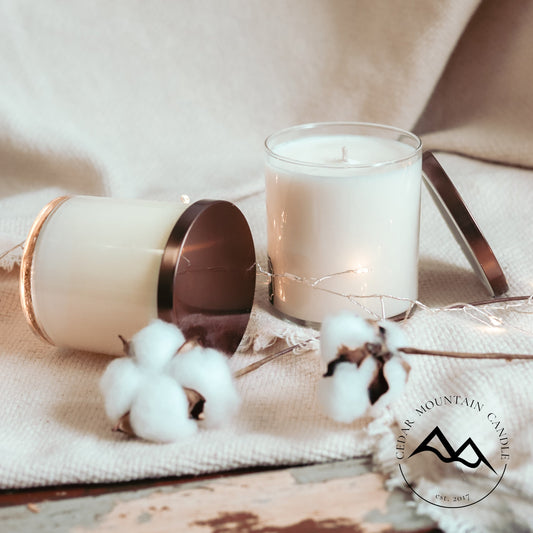 Fall Orange Pumpkin 9 oz Jar Soy Candle