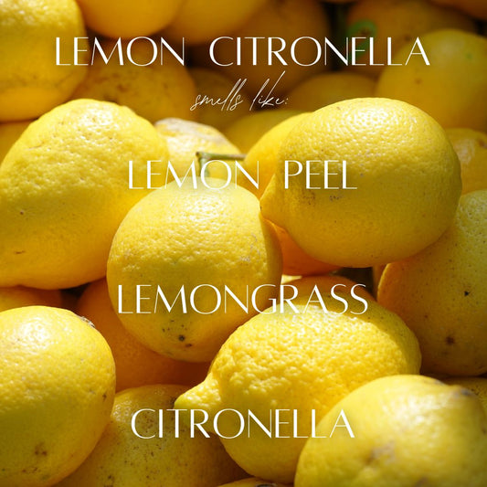 Lemon Citronella - 5.5 oz Wax Melts