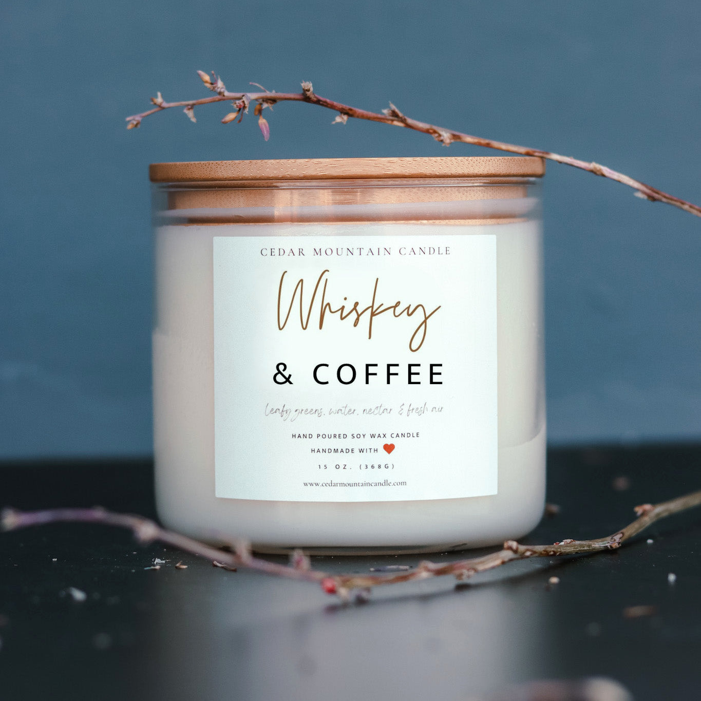 Whiskey & Coffee - 3 Wick Jar Candle