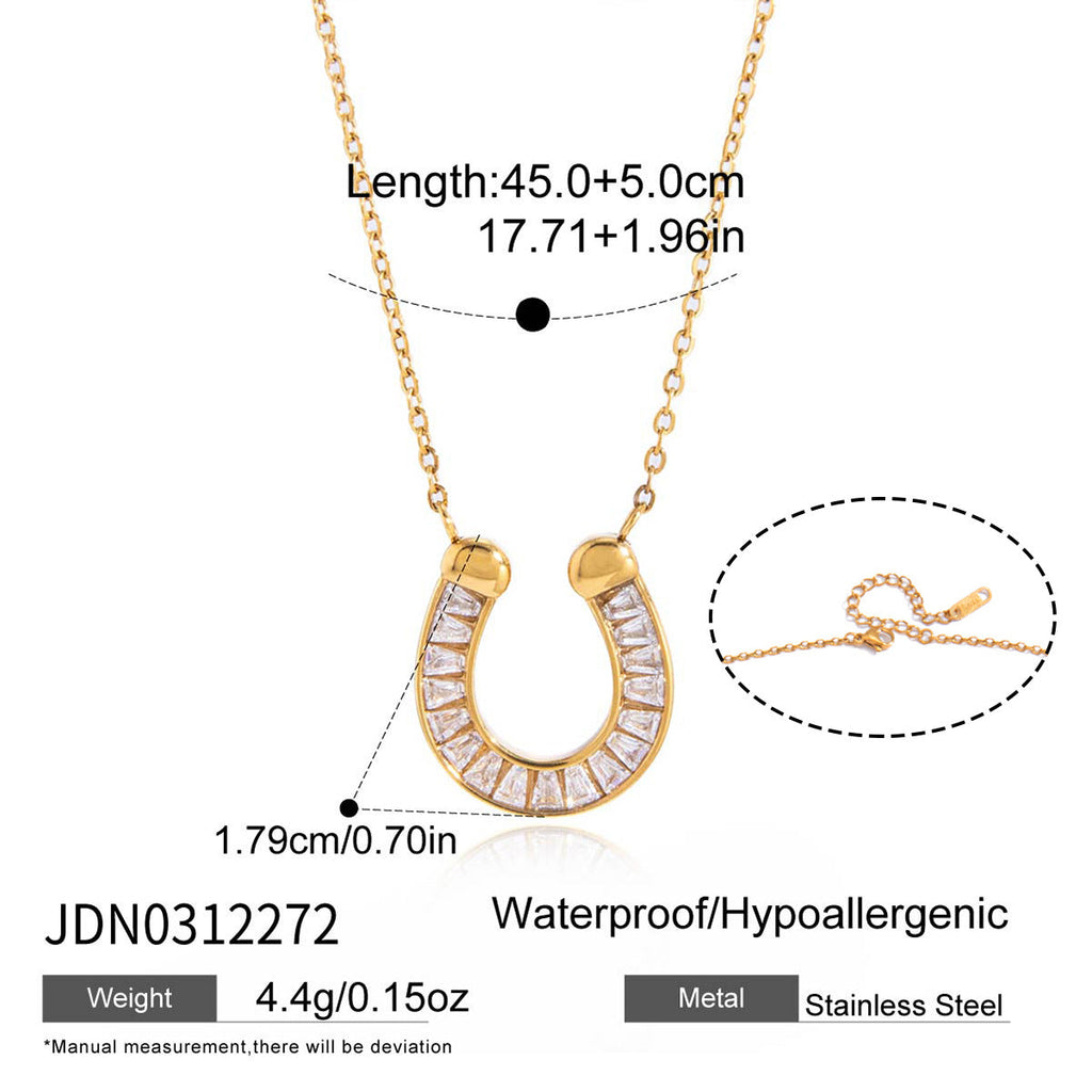 Horseshoe Zircon Jewelry Collection