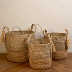 Coastal Charm Tassel Basket