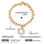 Horseshoe Zircon Jewelry Collection