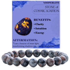 Handcrafted Natural Stone Beaded Bracelet