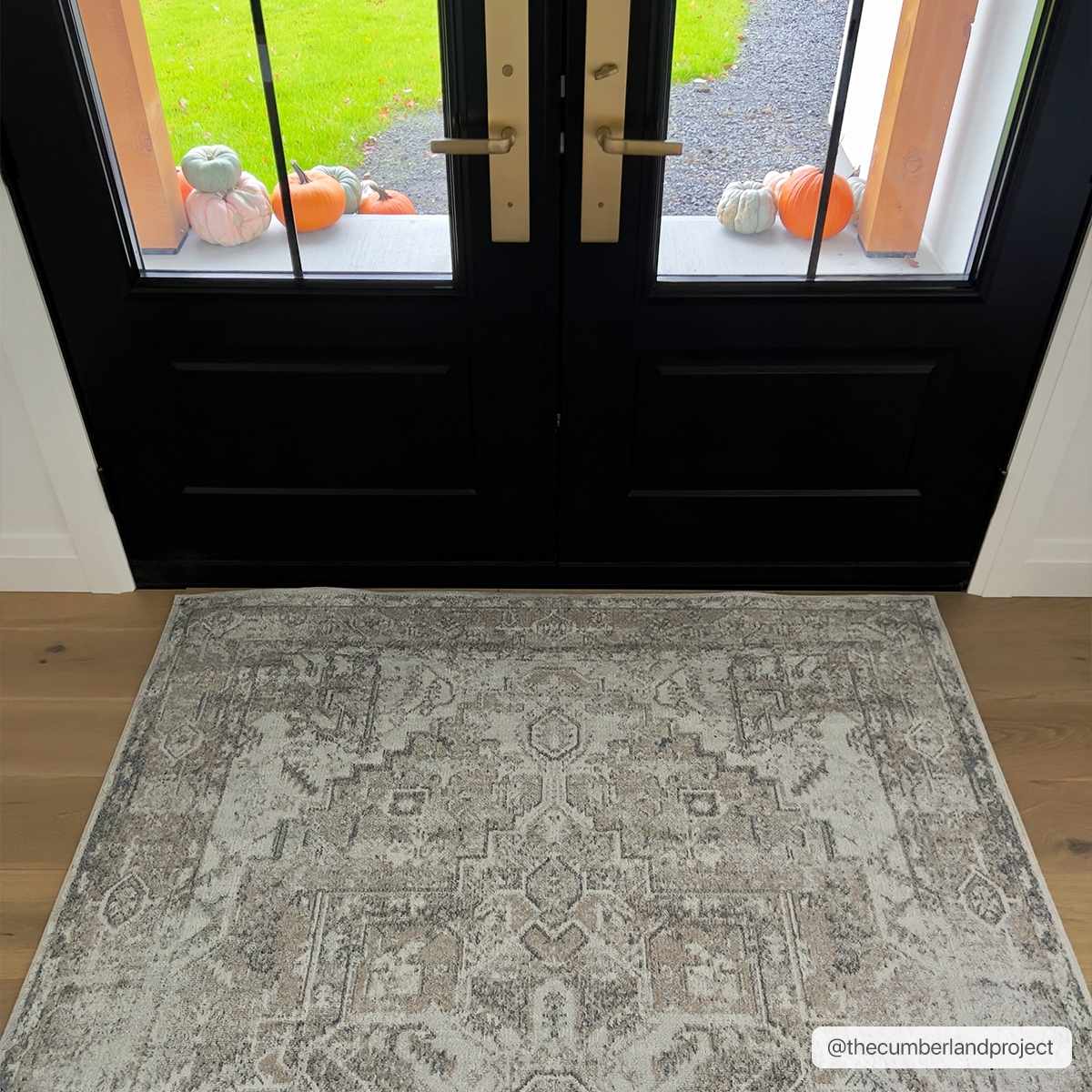 Hera Olive Boutique Washable Rug