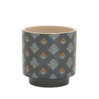 Mini Floral Pattern Planter (Set of 2)