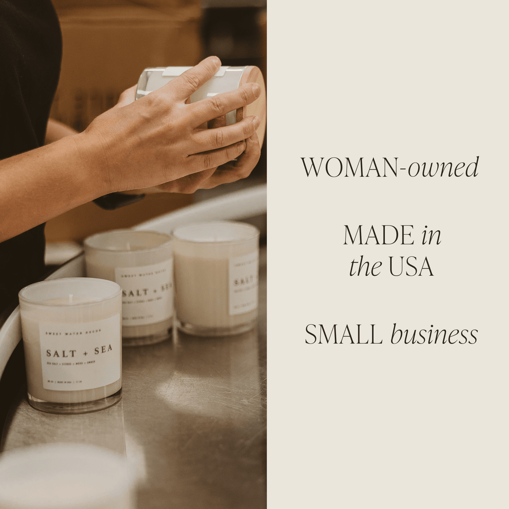Blackwood Cherry Soy Candle - White Jar - 11 oz