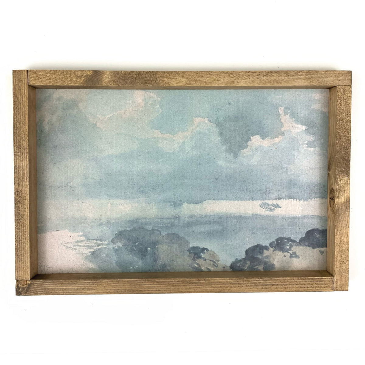 Watercolor Sky Framed Art