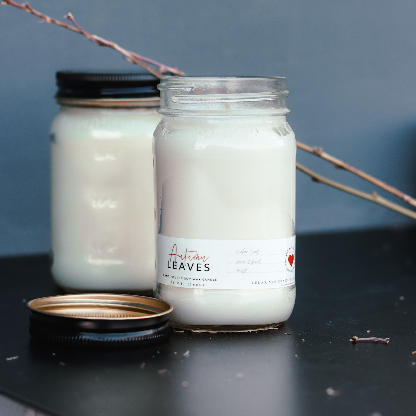 13 oz Mason Jar Soy Candle - Fruit Loops
