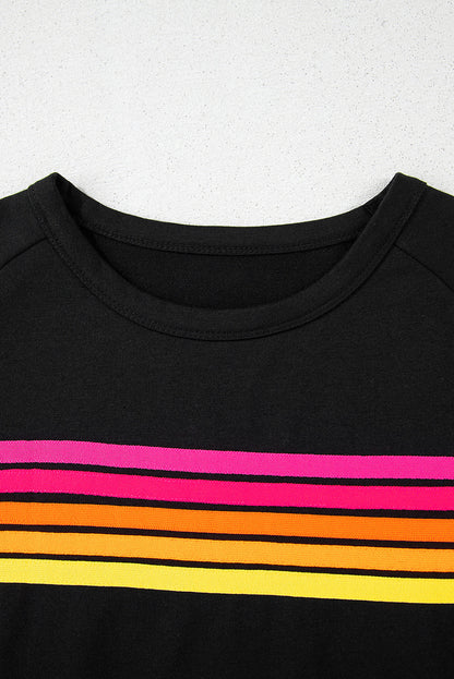 Stripe Short Sleeve Tee