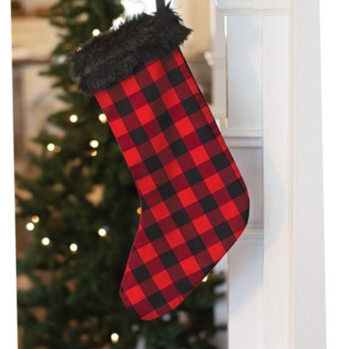 *Red Buffalo Check Stocking