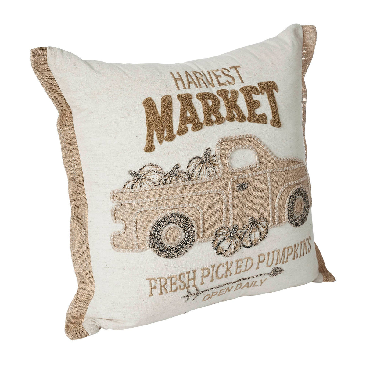Fall Truck Decorative Throw Pillow