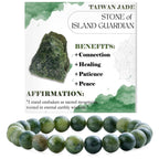 Handcrafted Natural Stone Beaded Bracelet