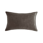 Luxe Velvet Lumbar Throw Pillow with Insert 12"x20"