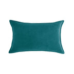 Luxe Velvet Lumbar Throw Pillow with Insert 12"x20"