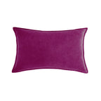 Luxe Velvet Lumbar Throw Pillow with Insert 12"x20"