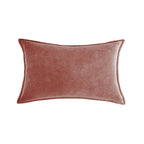 Luxe Velvet Lumbar Throw Pillow with Insert 12"x20"