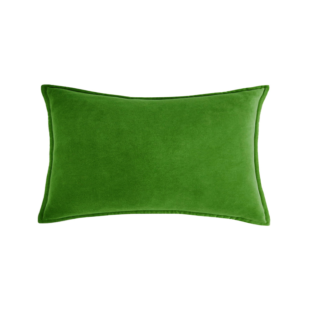 Luxe Velvet Lumbar Throw Pillow with Insert 12"x20"