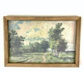 A Shaded Path Framed Art