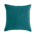 Dark-Grey Velvet Throw Pillow with 450g Insert 20X20 by Fancy & Stacy
