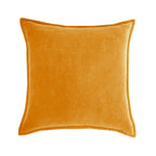 Dark-Grey Velvet Throw Pillow with 450g Insert 20X20 by Fancy & Stacy